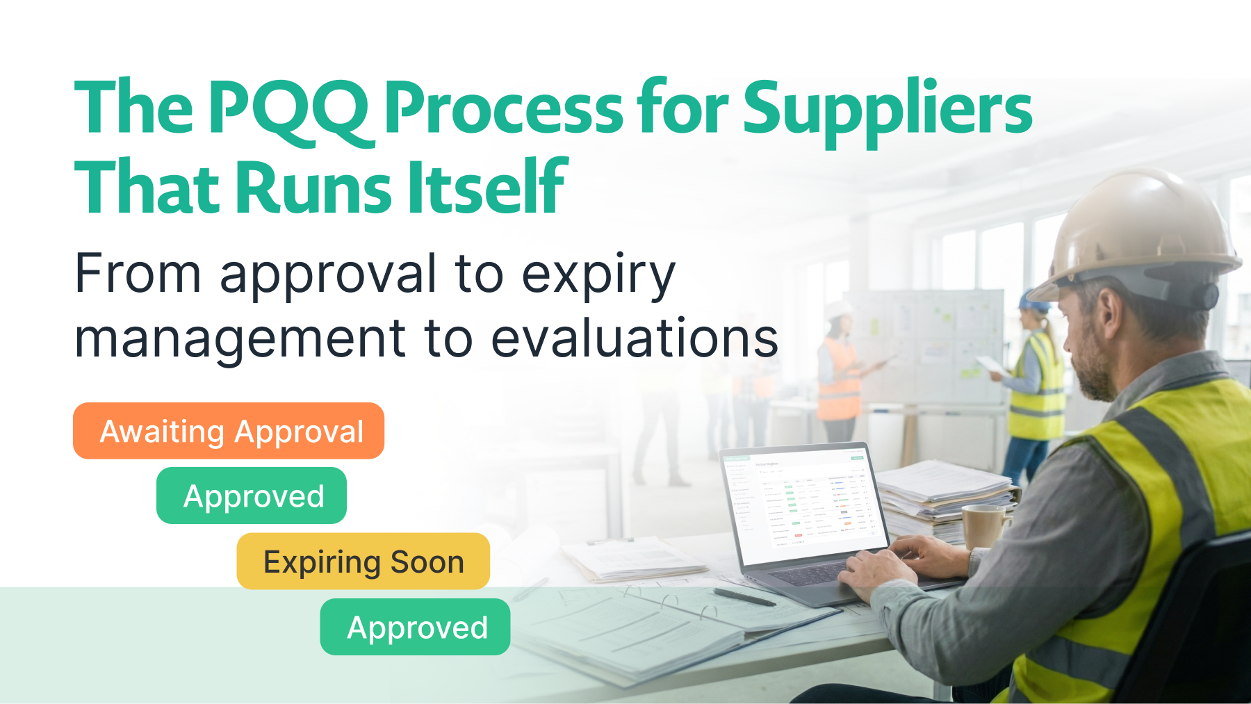 The PQQ Process for Suppliers That Runs Itself