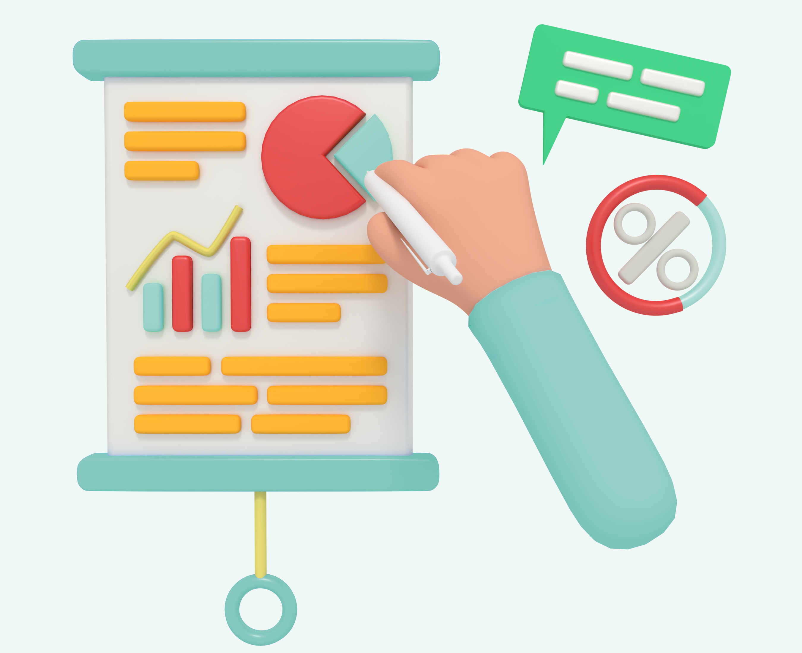 vecteezy_3d-illustration-business-report-presentation_10987212_520-background